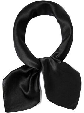 Women's Brown Cheetah Print Scarf for Hair Digital Printed Headscarf Silk